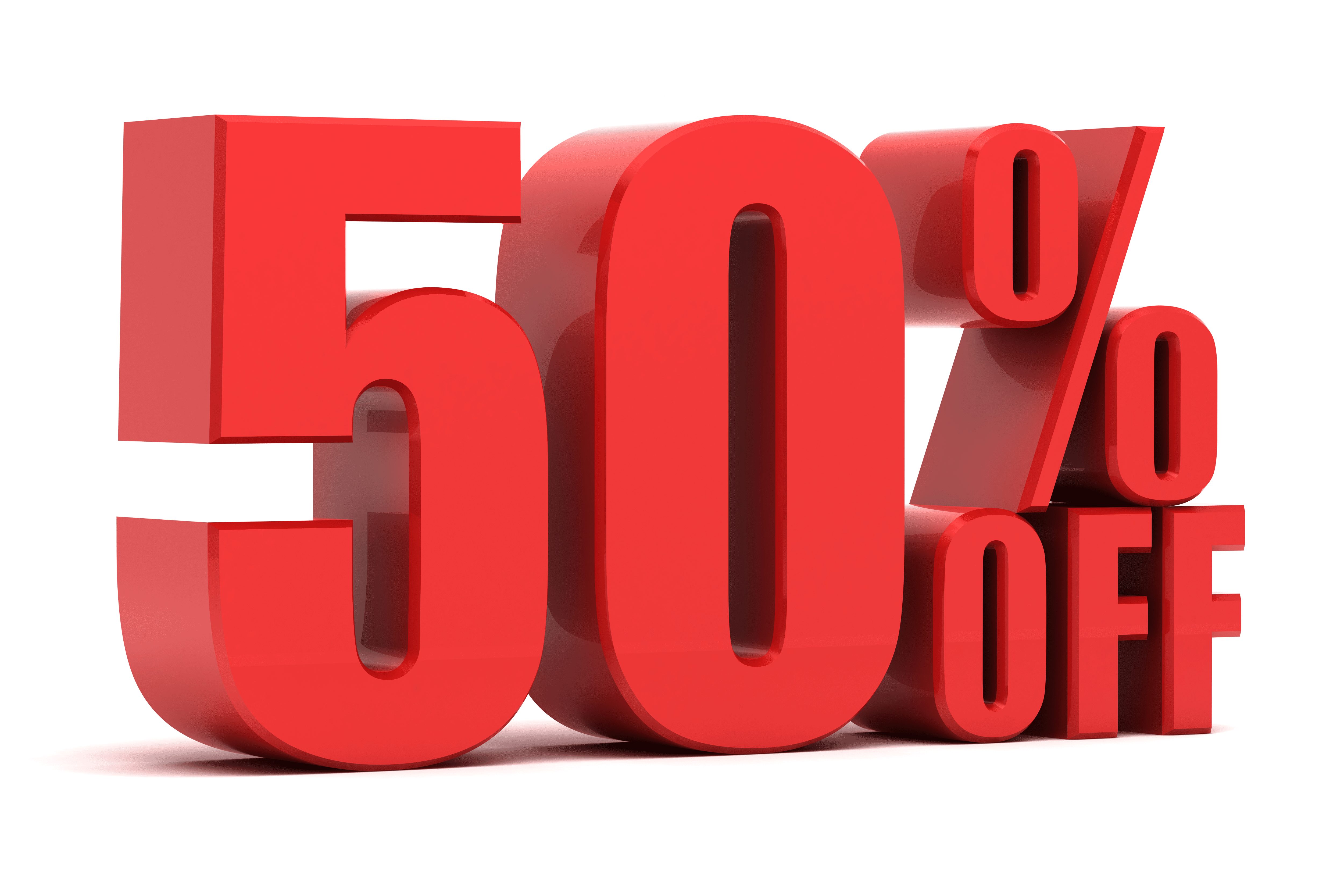 50PercentOff 50% Off